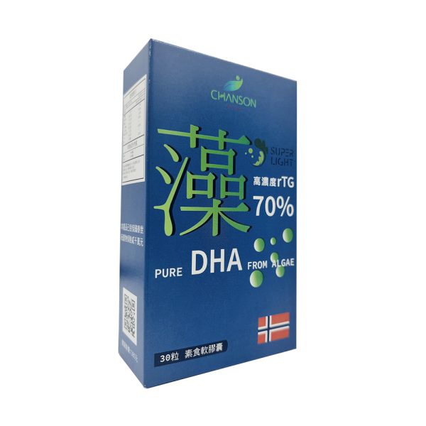 千盛素食藻油軟膠囊 30粒