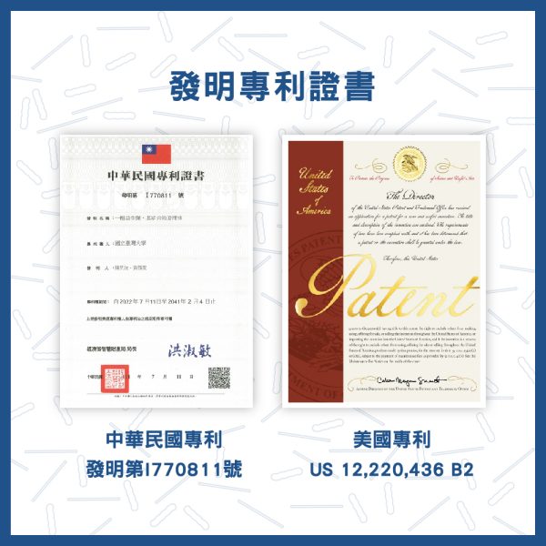 寶聖能 寵物用益生菌專利證書